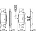 BOSCH | Bremsbelagsatz, Scheibenbremse | 0 986 494 309