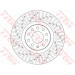 TRW | Bremsscheibe | DF6189S TRW | Bremsscheibe | DF6189S