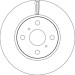 TRW | Bremsscheibe | DF4806 TRW | Bremsscheibe | DF4806