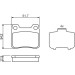 BOSCH | Bremsbelagsatz, Scheibenbremse | 0 986 466 874