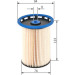 BOSCH | Kraftstofffilter | F 026 402 855 BOSCH | Kraftstofffilter | F 026 402 855
