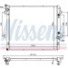 Nissens | Kühler, Motorkühlung | 69479