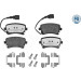 Meyle | Bremsbelagsatz, Scheibenbremse | 025 233 2617-1/PD Meyle | Bremsbelagsatz, Scheibenbremse | 025 233 2617-1/PD