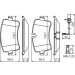 0 986 494 446 Bremsbelagsatz, Scheibenbremse