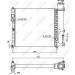NRF | Kühler, Motorkühlung | 58714 NRF | Kühler, Motorkühlung | 58714