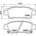 Hella | Bremsbelagsatz, Scheibenbremse | 8DB 355 010-311