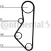 ContiTech | Zahnriemen | CT586 ContiTech | Zahnriemen | CT586