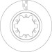 TRW | Bremsscheibe | DF6442 TRW | Bremsscheibe | DF6442