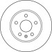 TRW | Bremsscheibe | DF4995S