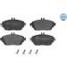 025 248 6919 Bremsbelagsatz, Scheibenbremse MEYLE-ORIGINAL: True to OE.
