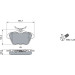 BOSCH | Bremsbelagsatz, Scheibenbremse | 0 986 494 020 BOSCH | Bremsbelagsatz, Scheibenbremse | 0 986 494 020