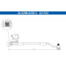ATE | Bremsschlauch | 24.5296-0255.3 ATE | Bremsschlauch | 24.5296-0255.3