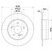 Hella | Bremsscheibe | 8DD 355 102-861 Hella | Bremsscheibe | 8DD 355 102-861