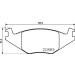 Hella | Bremsbelagsatz, Scheibenbremse | 8DB 355 017-491