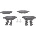 BOSCH | Bremsbelagsatz, Scheibenbremse | 0 986 494 606 BOSCH | Bremsbelagsatz, Scheibenbremse | 0 986 494 606