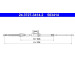 ATE | Seilzug, Feststellbremse | 24.3727-3414.2 ATE | Seilzug, Feststellbremse | 24.3727-3414.2