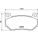 Hella | Bremsbelagsatz, Scheibenbremse | 8DB 355 009-721