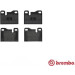 Brembo | Bremsbelagsatz, Scheibenbremse | P 65 003