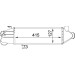 Mahle | Ladeluftkühler | CI 203 000S