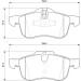 0 986 424 758 Bremsbelagsatz, Scheibenbremse