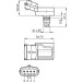 BOSCH | Sensor, Ladedruck | 0 281 002 573 BOSCH | Sensor, Ladedruck | 0 281 002 573