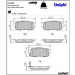 Delphi Bremsbelagsatz, Scheibenbremse LP1829
