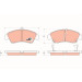 GDB1164 Bremsbelagsatz, Scheibenbremse COTEC