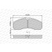 Ferodo | Bremsbelagsatz, Scheibenbremse | FVR1390