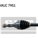 SKF | Antriebswelle | VKJC 7951 SKF | Antriebswelle | VKJC 7951