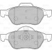 601012 Bremsbelagsatz, Scheibenbremse