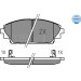 Meyle Bremsbelagsatz, Scheibenbremse MEYLE-ORIGINAL: True to OE 025 258 7516