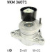 SKF | Spannrolle, Keilrippenriemen | VKM 36071