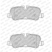 FDB4105 Bremsbelagsatz, Scheibenbremse PREMIER