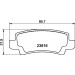 Hella | Bremsbelagsatz, Scheibenbremse | 8DB 355 010-841