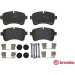 Brembo | Bremsbelagsatz, Scheibenbremse | P A6 027 Brembo | Bremsbelagsatz, Scheibenbremse | P A6 027