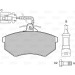 598252 Bremsbelagsatz, Scheibenbremse
