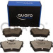 QUARO | Bremsbelagsatz, Scheibenbremse | QP3612C QUARO | Bremsbelagsatz, Scheibenbremse | QP3612C