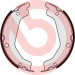 Brembo | Bremsbackensatz, Feststellbremse | S 30 531 Brembo | Bremsbackensatz, Feststellbremse | S 30 531