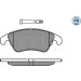 Meyle | Bremsbelagsatz, Scheibenbremse | 025 243 1019/PD Meyle | Bremsbelagsatz, Scheibenbremse | 025 243 1019/PD