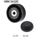 SKF | Umlenk-/Führungsrolle, Keilrippenriemen | VKM 34120 SKF | Umlenk-/Führungsrolle, Keilrippenriemen | VKM 34120