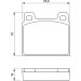 BOSCH Bremsbelagsatz, Scheibenbremse 0 986 460 111