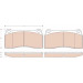 GDB1536 Bremsbelagsatz, Scheibenbremse