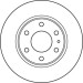 TRW | Bremsscheibe | DF4988S