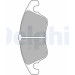 Delphi | Bremsbelagsatz, Scheibenbremse | LP2099 Delphi | Bremsbelagsatz, Scheibenbremse | LP2099