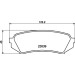 Hella | Bremsbelagsatz, Scheibenbremse | 8DB 355 009-391 Hella | Bremsbelagsatz, Scheibenbremse | 8DB 355 009-391
