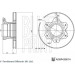 Blue Print | Bremsscheibe | ADBP430014 Blue Print | Bremsscheibe | ADBP430014
