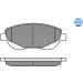Meyle | Bremsbelagsatz, Scheibenbremse | 025 249 4619/W Meyle | Bremsbelagsatz, Scheibenbremse | 025 249 4619/W