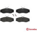 Brembo | Bremsbelagsatz, Scheibenbremse | P 24 039 Brembo | Bremsbelagsatz, Scheibenbremse | P 24 039