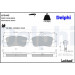 Delphi | Bremsbelagsatz, Scheibenbremse | LP2443 Delphi | Bremsbelagsatz, Scheibenbremse | LP2443
