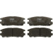 GDB1187 Bremsbelagsatz, Scheibenbremse COTEC